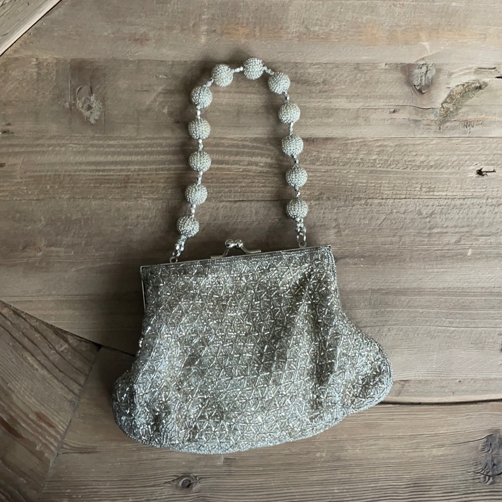 Vintage beaded coin purse